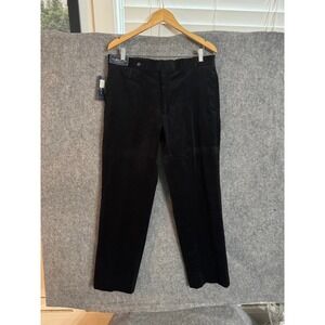 NWT Polo Ralph Lauren The Suffield Pant Black Corduroy Mens Size 35x30